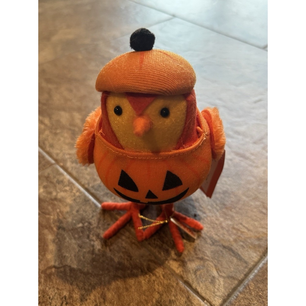Target Hyde & Eek Featherly Friends Bird Gourdo Pumpkin Halloween 2022‎ Spritz